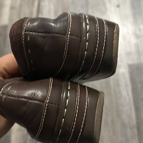 L’ARTISE Leather Clogs by Spring Step brown - Picture 4 of 6